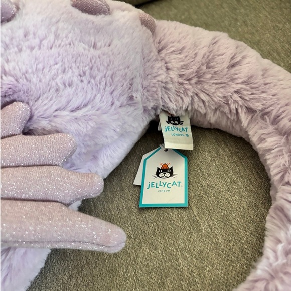 Jellycat LARGE Lavender Dragon - Picture 4 of 6